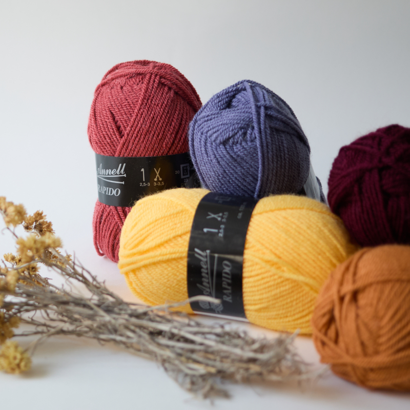 Pelotes laines Annell Rapido Back to wool