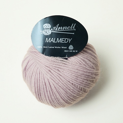Pelote laine merinos Malmedy lilas 2554
