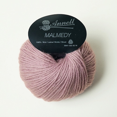 Pelote laine merinos Malmedy vieux rose 2572
