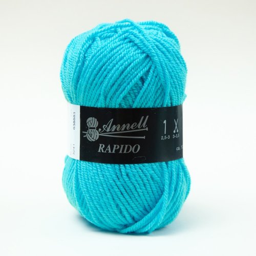 Pelote Rapido bleu turquoise 3241