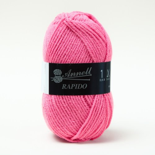 Pelote Rapido rose vif 3277