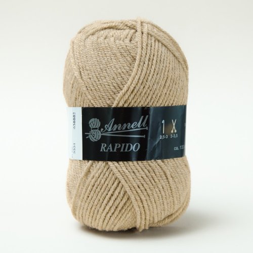Pelote Rapido beige foncé chiné 3331