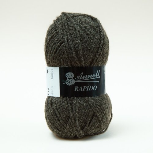 Pelote Rapido gris foncé chiné 3358